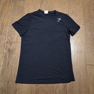 Gymshark Training Shirt Size Medium Black